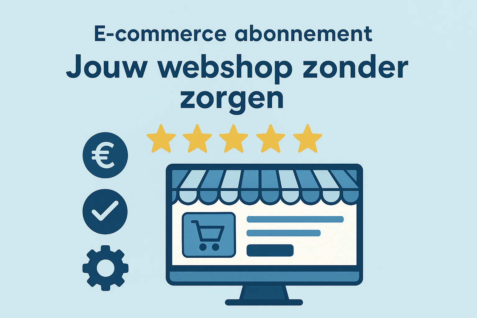 ecommerce abonnement webshop